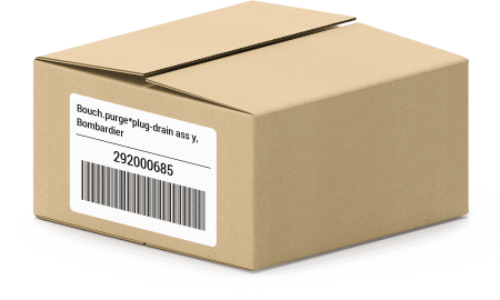 Bouch.purge*plug-drain ass y, Bombardier 292000685 oem parts Bouch.purge*plug-drain ass y, Bombardier 292000685 oem parts