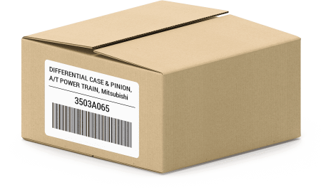 DIFFERENTIAL CASE & PINION, A/T POWER TRAIN, Mitsubishi 3503A065 oem parts