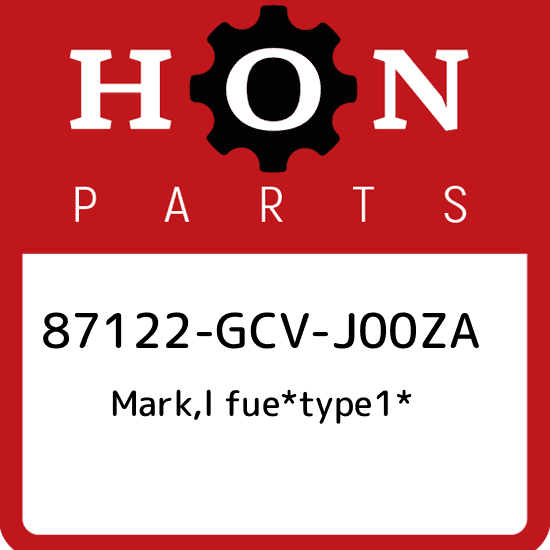 Gcv J00za Honda Mark L Fue Type1 gcvj00za New Genuine Oem Part Ebay