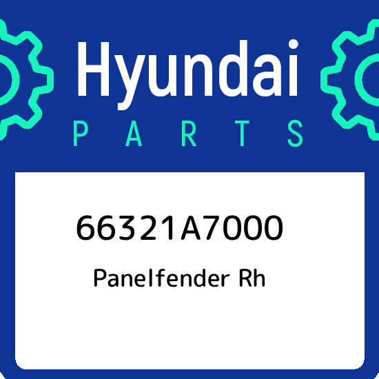 66321a7000 hyundai kia