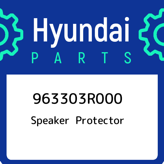 963303W000 Hyundai Speaker assydr 963303W000 New Genuine OEM Part
