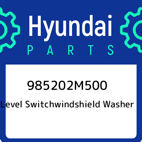 985202M500 Hyundai Level switchwindshield washer 985202M500, New