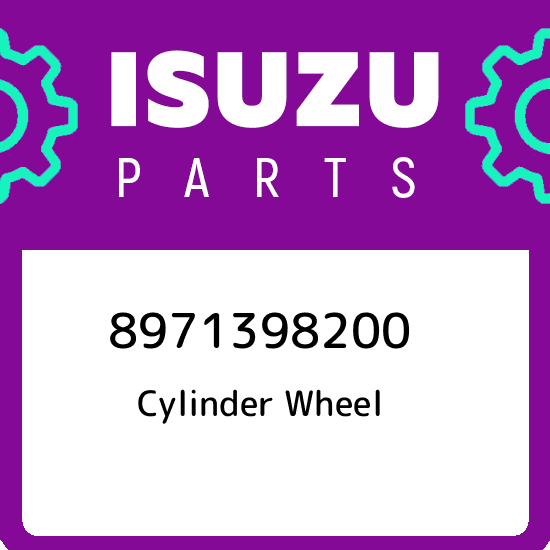 Isuzu part number: 8971398200 You are buying the individual MPN referenced in the listing.