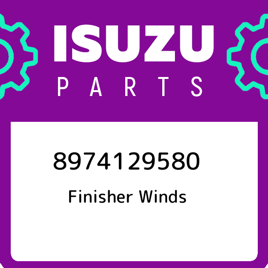 8974129580 Isuzu Finisher winds 8974129580, New Genuine OEM Part