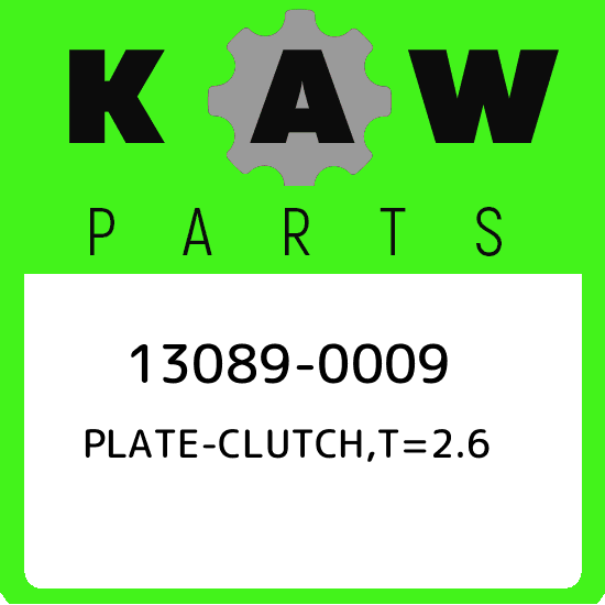PLATE-CLUTCH T=2.6 Kawasaki 13089-0009