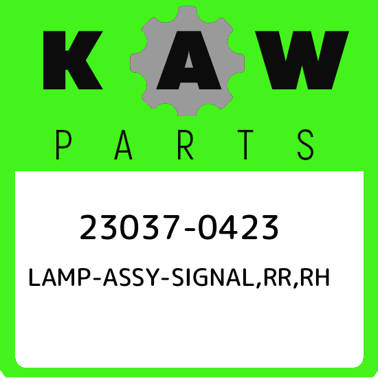 23037-0423 Kawasaki Lamp-assy-signal,rr,rh 230370423, New