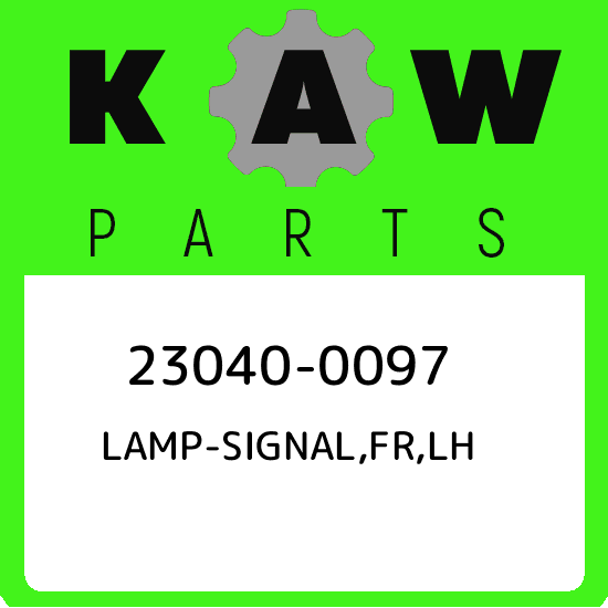 23040-0097 Kawasaki Lamp-signal,fr,lh 230400097, New Genuine