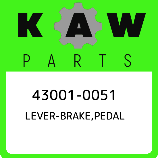 激安アウトレット通販 レディース Lever-brake,pedal Kawasaki 43001-0051 430010051, Genuine New PowersportsToolKits
