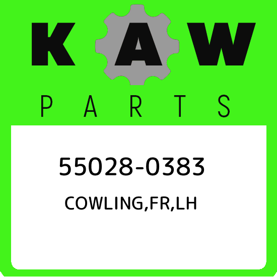 55028-0383 Kawasaki Cowling,fr,lh 550280383, New Genuine OEM 55028-0383 Kawasaki Cowling,fr,lh 550280383, New Genuine OEM