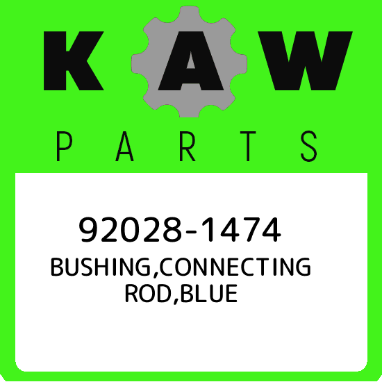 92028-1474 Kawasaki Bushing,connecting rod,blue 920281474, New