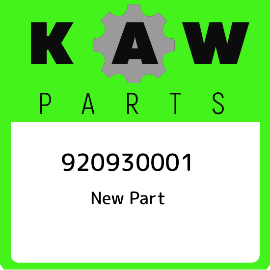 92093-0001 Kawasaki Seal,fork outer tube 920930001, New Genuine