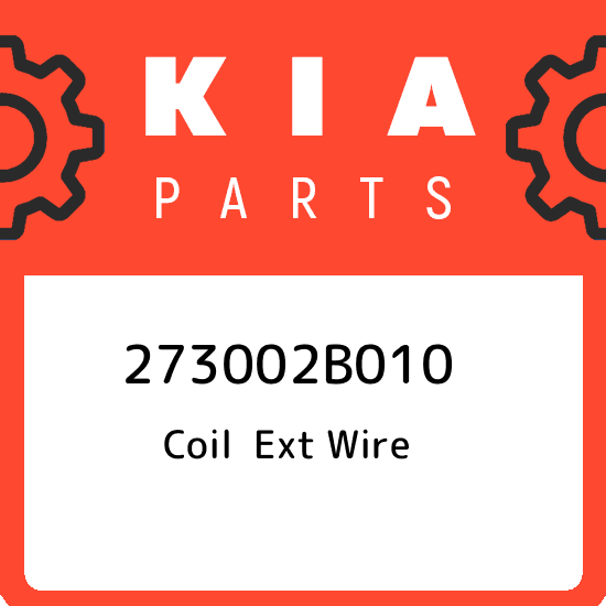 273002B010 Kia Coil ext wire 273002B010, New Genuine OEM 273002B010 Kia Coil ext wire 273002B010, New Genuine OEM