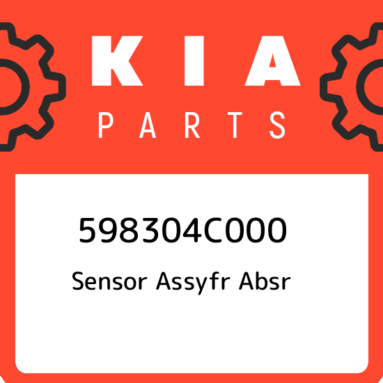 Kia 59830-4C000 Sensor Assy-FR ABSR