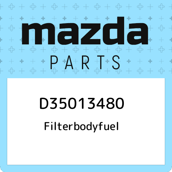 D35013480 Mazda Filterbodyfuel D35013480, New Genuine OEM Part