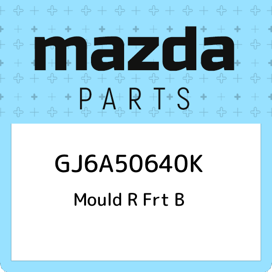 ,FRT.BELT GJ6A-50-650K L GJ6A50650K Genuine Mazda MOULD