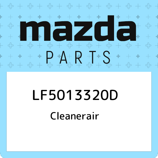 LF5013320D Mazda Cleanerair LF5013320D, New Genuine OEM Part