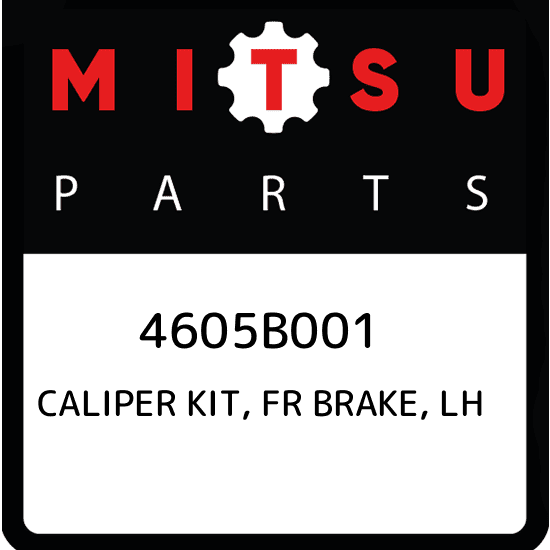 4605B001 Mitsubishi Caliper kit, fr brake, lh 4605B001, New Genuine OEM Part