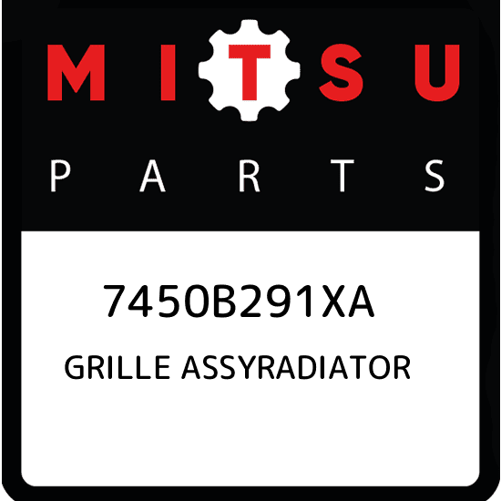 7450B291XA Mitsubishi Grille assyradiator 7450B291XA, New