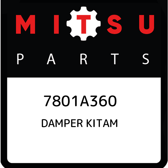 7801A360 Mitsubishi Damper kitam 7801A360, New Genuine OEM Part
