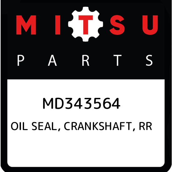 MD343564 Mitsubishi Oil seal, crankshaft, rr MD343564, New