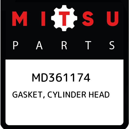 MD361174 Mitsubishi Gasket, cylinder head MD361174, New