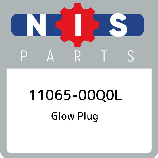 11065-00Q0L Nissan Glow plug 1106500Q0L, New Genuine OEM Part