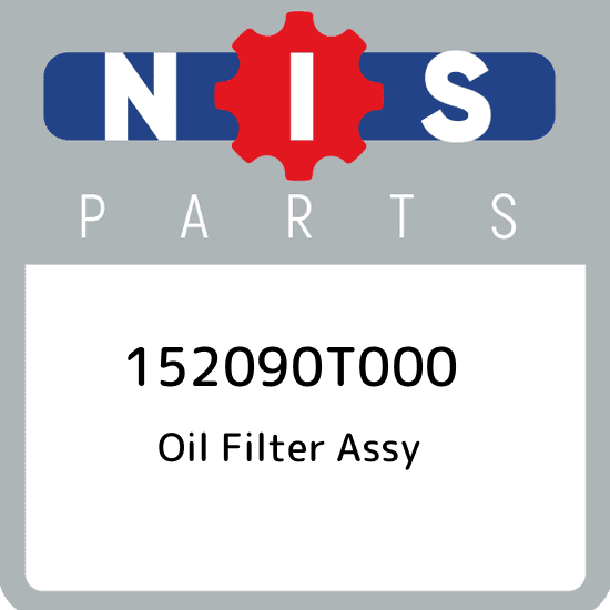 152090T000 Nissan Oil filter assy 152090T000, New Genuine OEM Part