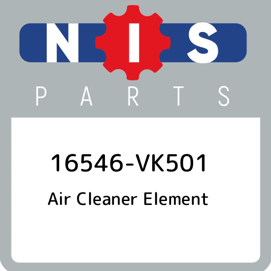 16546-VK501 Nissan Air cleaner element 16546VK501, New Genuine OEM Part