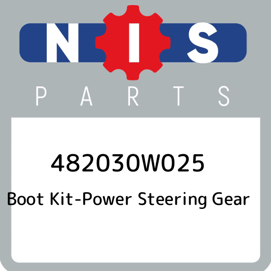 482030W025 Nissan Boot kit-power steering gear 482030W025, New Genuine OEM Part