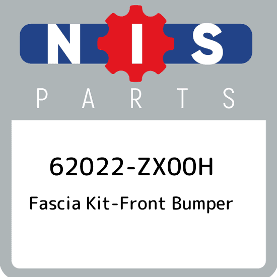 62022-ZX00H Nissan Fascia kit-front bumper 62022ZX00H, New Genuine 