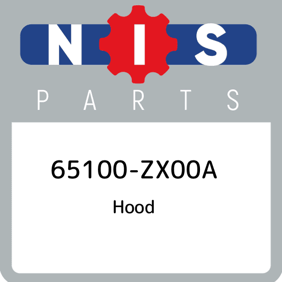 65100-ZX00A Nissan Hood 65100ZX00A, New Genuine OEM Part | eBay