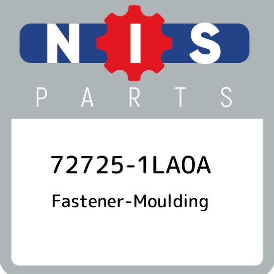 72725-1LA0A Nissan Fastener-moulding 727251LA0A, New Genuine