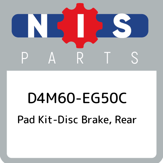 Genuine Infiniti Brake Pads D4M60-EG50C