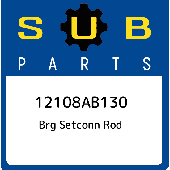 12108AB130 Subaru Brg setconn rod 12108AB130, New Genuine OEM Part