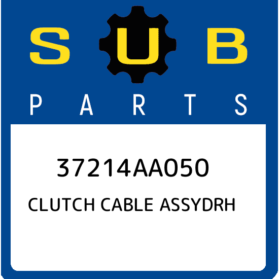 37214AA050 Subaru Clutch cable assydrh 37214AA050, New Genuine OEM Part