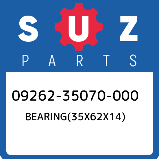 09262-35070-000 Suzuki Bearing(35x62x14) 0926235070000, New