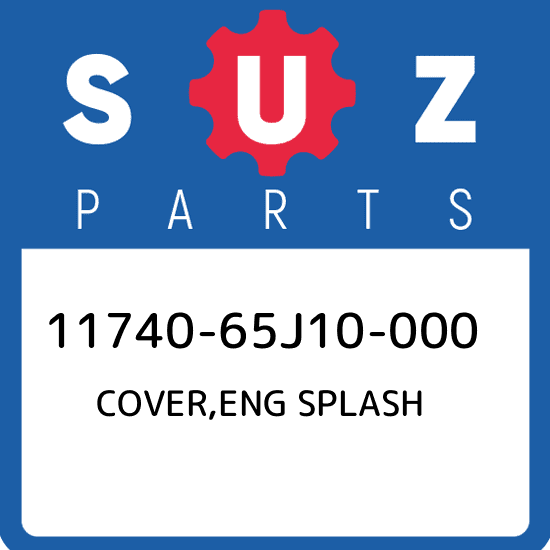 11740-65J10-000 Suzuki Cover,eng splash 1174065J10000, New Genuine OEM Part  | eBay