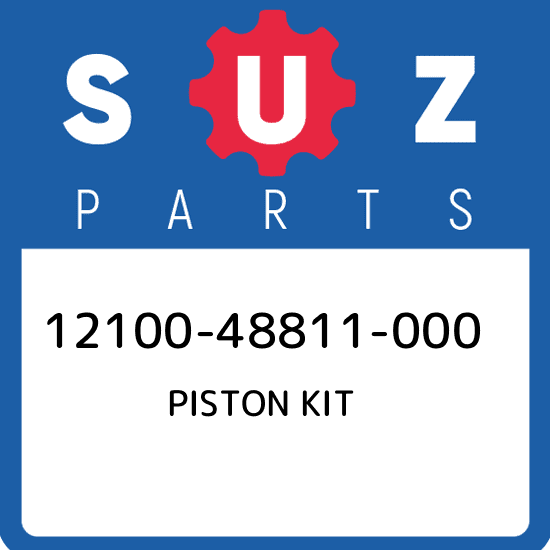 12100-48811-000 Suzuki Piston kit 1210048811000, New Genuine OEM Part