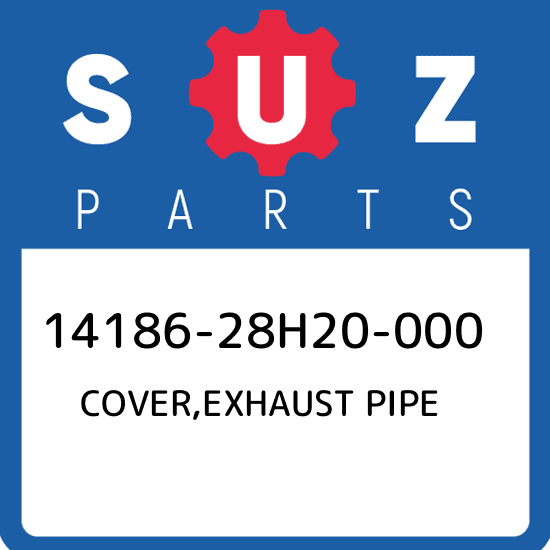 14186-28H20-000 Suzuki Cover,exhaust pipe 1418628H20000, New Genuine OEM Part