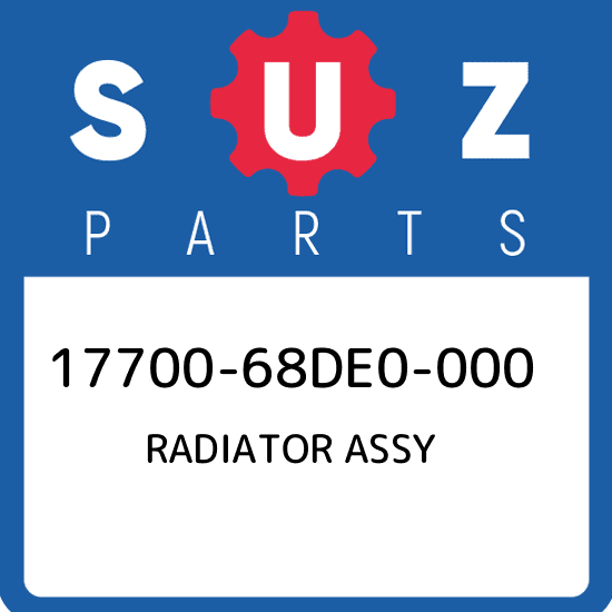 RADIATOR 17700-68K20 for SUZUKI - OEM Auto Radiator Numbers