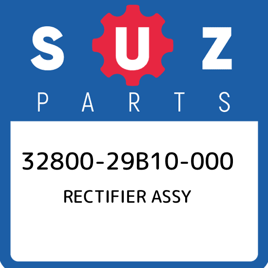32800-29B10-000 Suzuki Rectifier assy 3280029B10000, New Genuine OEM Part