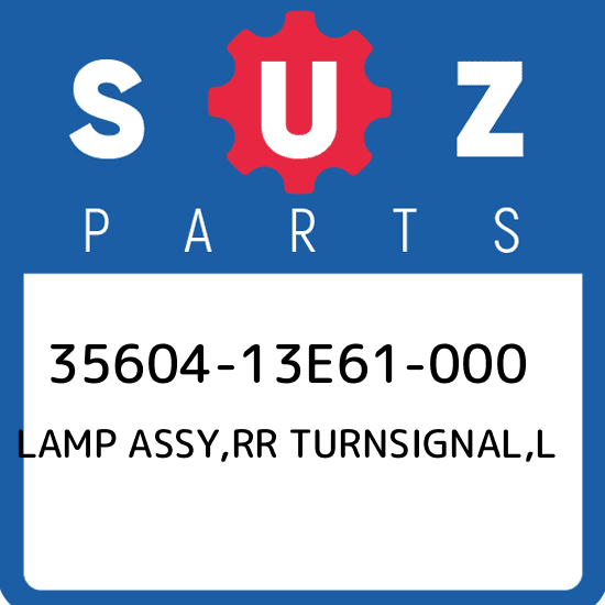 35604-13E61-000 Suzuki Lamp assy,rr turnsignal,l