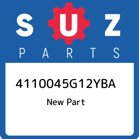 41100-45G12-YBA Suzuki Frame(blue) 4110045G12YBA, New Genuine OEM Part
