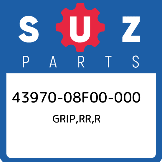 43970-08F00-000 Suzuki Grip,rr,r 4397008F00000, New Genuine OEM Part