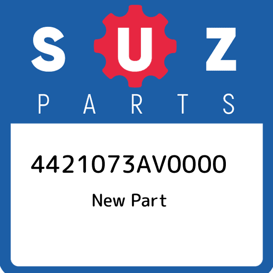 44210-73AV0-000 Suzuki Shaft assy,rear axle,r 4421073AV0000, New Genuine OEM Par