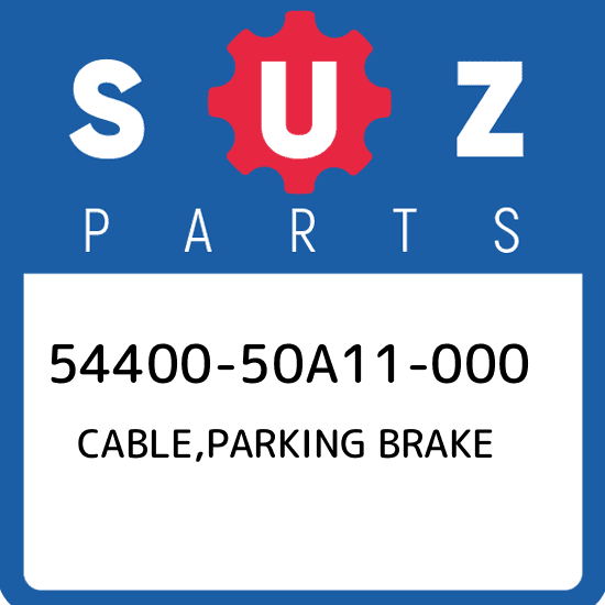 54400-50A11-000 Suzuki Cable,parking brake 5440050A11000, New Genuine OEM Part