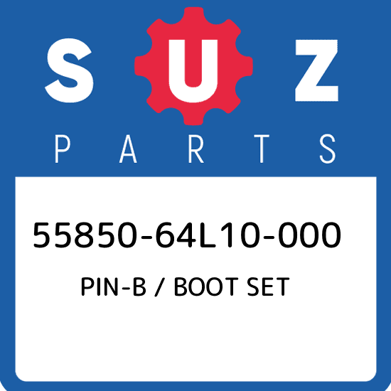 55850-64L10-000 Suzuki Pin-b / boot set 5585064L10000, New Genuine OEM Part