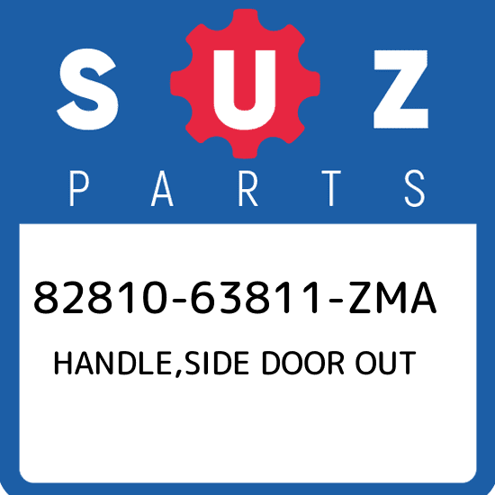 82810-63811-ZMA Suzuki Handle,side door out 8281063811ZMA