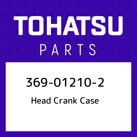 369-01210-2 Tohatsu Head crank case 369012102, New Genuine OEM Part