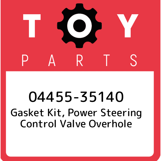 04455-35140 Toyota Gasket kit, power steering control valve overhole 0445535140,
